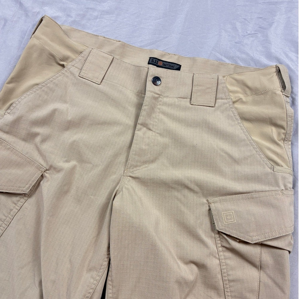 5.11 Tactical Stryke Pants Cargo Ripstop Tan Workwear Flex Tac 38x30